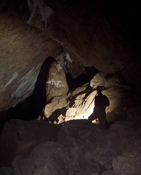 La grande stalagmite